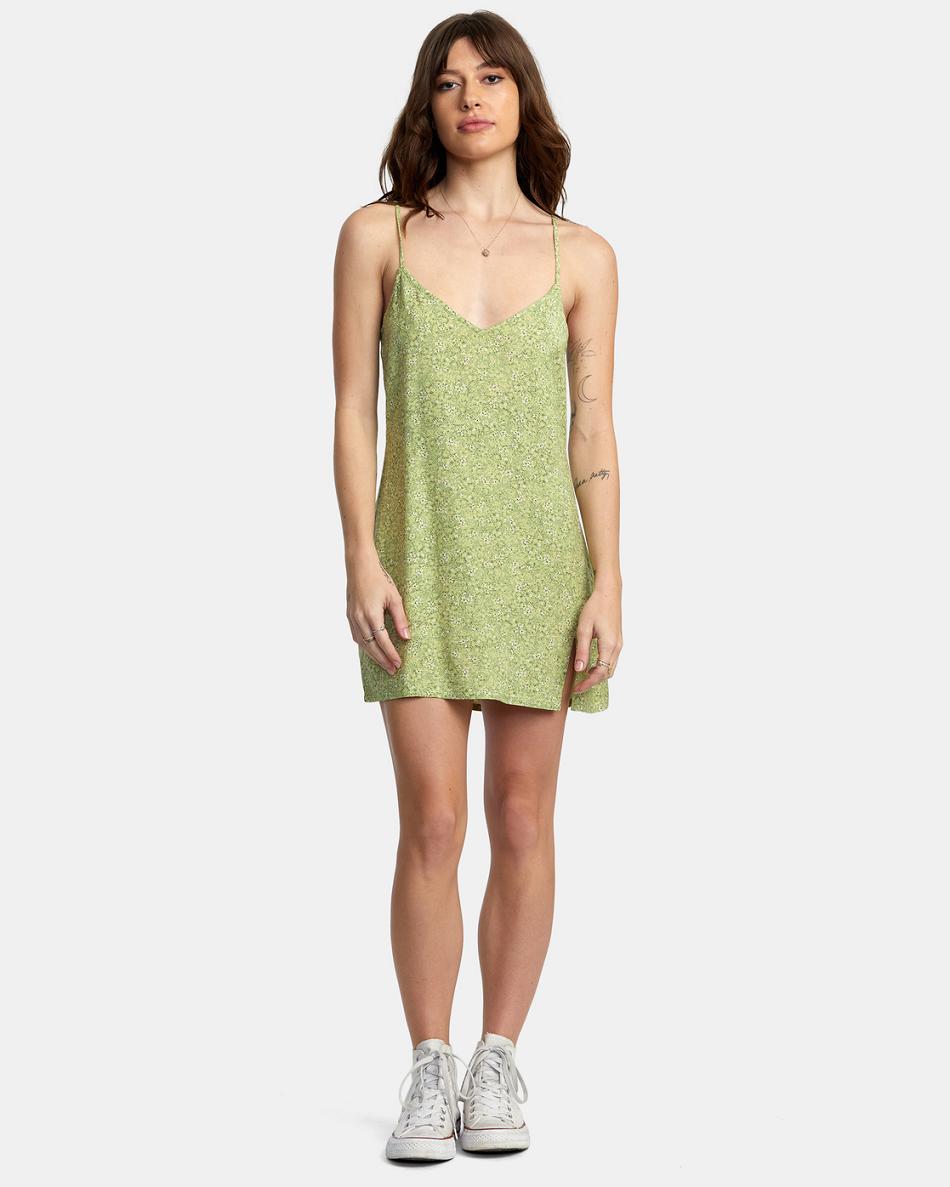 Vestido Rvca Slip Up Slip Mujer Fern | CODFL55042