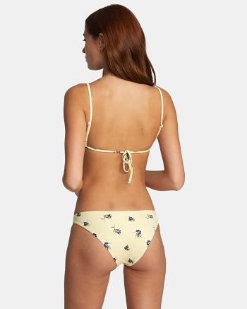 Abajo De Bikini Rvca Easy To Love Low-Rise Mujer Sunshine | DCOKV20334