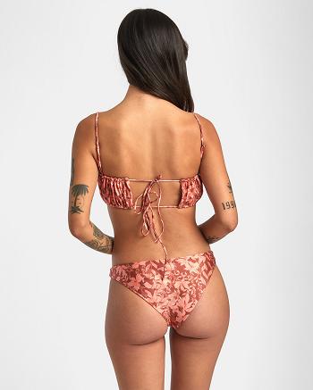 Abajo De Bikini Rvca Oasis Mujer Sandlewood | FCOHY59956