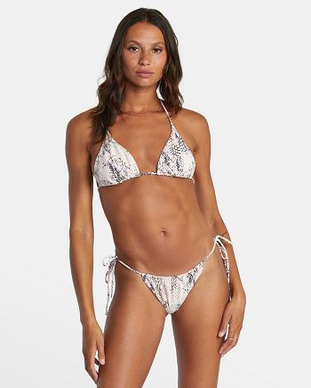 Arriba De Bikini Rvca Amphibian Seamed Triangle Mujer Rosas | TCOPQ91443