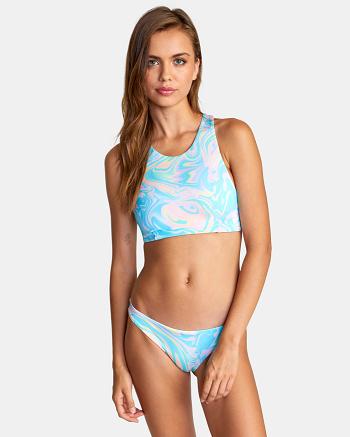 Arriba De Bikini Rvca Psychee High Neck Mujer Multi | PCOER22215