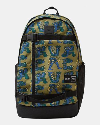 Bolsas Rvca Curb Skate 29 L Skate Niño Avocado | UCOTG70094