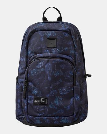 Bolsas Rvca Estate IV Hombre Azules Oscuro | COJKU23363