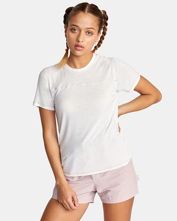 Camiseta Tirantes Rvca Fielder Knit Mujer Cloud | FCOHY38666