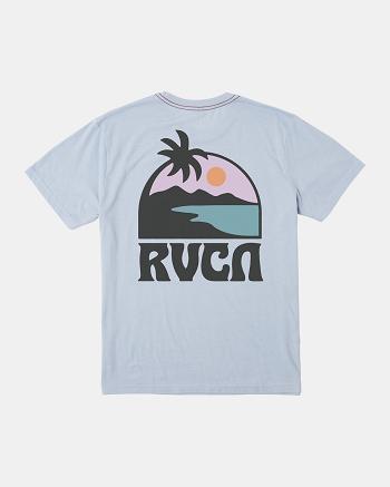 Camiseta Tirantes Rvca Sundowner Niño Azules | MCOHR75647