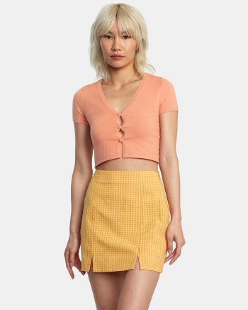 Falda Rvca Brightside Mini Mujer Lilikoi | ECOHC11310