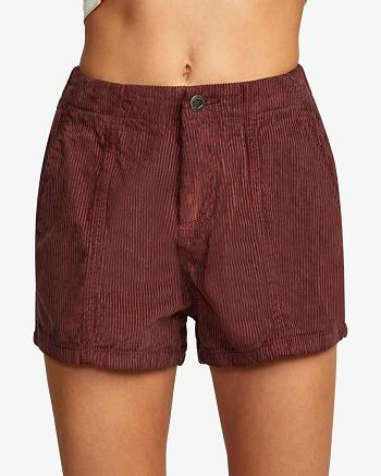 Falda Rvca Daylight Corduroy Mujer Espresso | COZPD42209