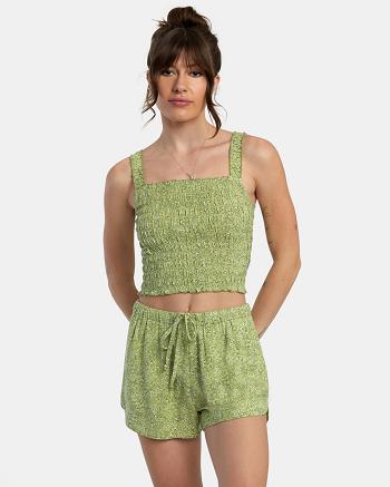 Falda Rvca New Yume Drawcord Mujer Fern | COJBT94150