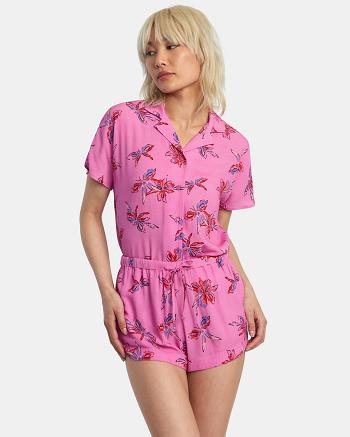 Falda Rvca New Yume Eco Viscose Mujer Cyclamen | UCOTG38387