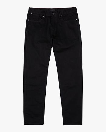 Jeans Rvca Daggers Denim Hombre Negras Negras | UCOTG26513