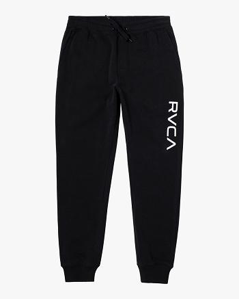 Jeans Rvca Ripper Sweatpant Niño Negras | COXMI26577