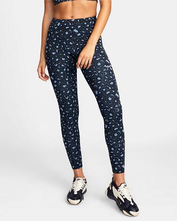 Leggins Rvca VA Essential Workout Mujer Leo | UCOND25354