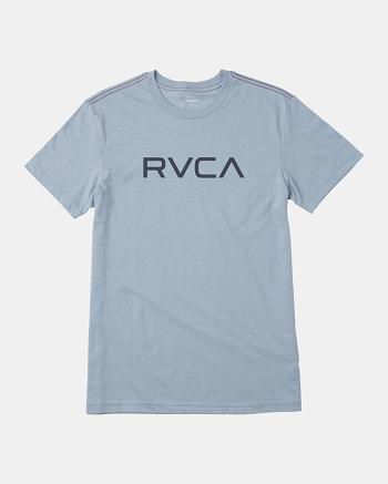 Manga corta Rvca Big RVCA Tee Hombre Azules | COJBT88256