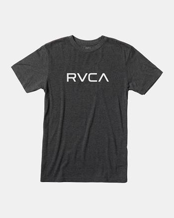 Manga corta Rvca Big RVCA Tee Hombre Black/White | CODYB96961