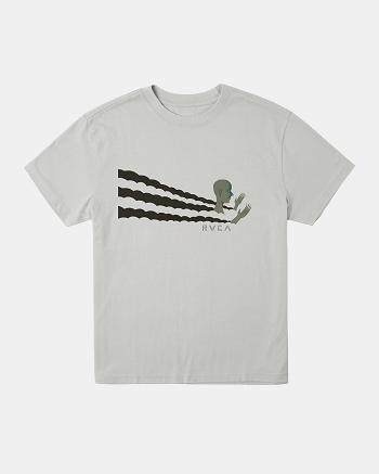 Manga corta Rvca Ed Templeton Trip Out Tee Hombre Mirage | XCOGW52919