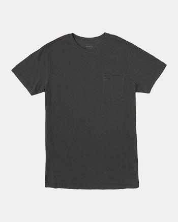 Manga corta Rvca PTC 2 Pigment TEE Hombre Negras | ZCONQ18199