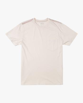 Manga corta Rvca PTC II Pigment Tee Hombre Natural | COXBR56990