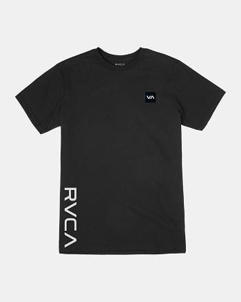 Manga corta Rvca RVCA 2X Tee Hombre Negras | ACOWC52876