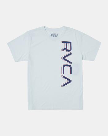 Manga corta Rvca XL Pin RVCA Tee Hombre Blancas | PCOQX59038