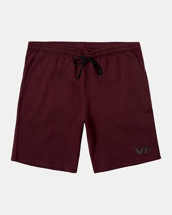 Pantalones Cortos Para Correr Rvca Deporte Elastic IV Hombre Port | UCOND13326