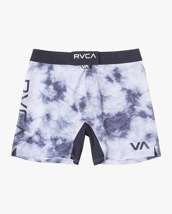 Pantalones Cortos Para Correr Rvca Fight Scrapper Elastic Hombre Ink Blot | SCONY95498