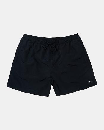 Pantalones Cortos Para Correr Rvca Outsider Basecamp Hombre Negras | ECOHC48461