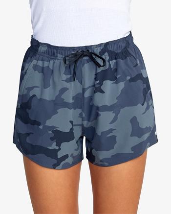 Pantalones Cortos Para Correr Rvca VA Essential Yogger Deporte 12 Mujer Camuflaje | QCOWA11023