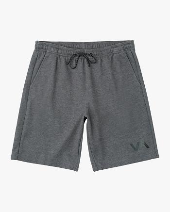 Pantalones Cortos Rvca VA Deporte Elastic IV 17 Niño Gris | CONZX35536