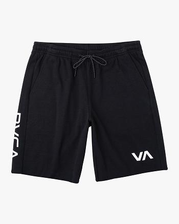 Pantalones Cortos Rvca VA Deporte Elastic IV 17 Niño Negras | TCOWZ96188