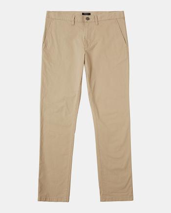 Pantalones Rvca Daggers Chino Hombre Kaki | COXMI16691