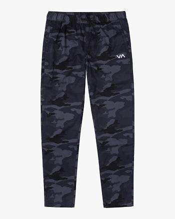 Pantalones Rvca Spectrum Pista III Hombre Camuflaje | COJKU27624