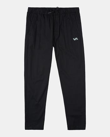 Pantalones Rvca Spectrum Pista III Hombre Negras | GCOUC20170