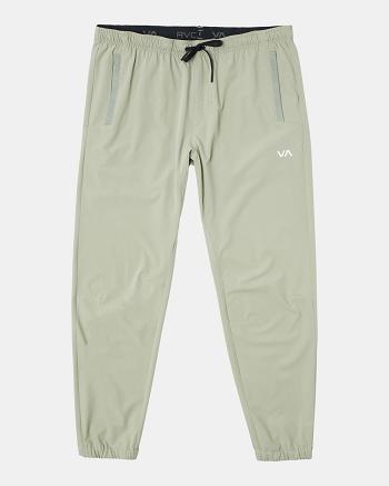 Pantalones Rvca Yogger Pista II Hombre Gris | ECOVG89053