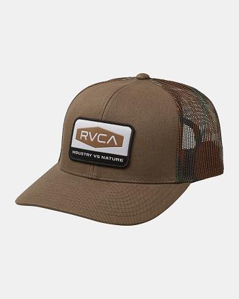 Sombreros Rvca Mission Trucker Hombre Fatigue | LCOTR62314