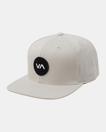 Sombreros Rvca VA Patch Snapback Hombre Smoke | SCOVO21354