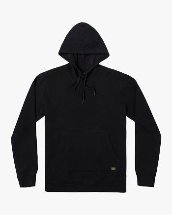 Sudadera Con Capucha Rvca Americana Pullover Hombre Negras | GCOUC78951