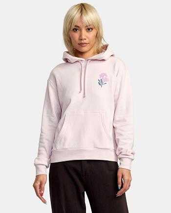 Sudadera Con Capucha Rvca Bloomed Radiate Mujer Lilac | ACOWC59200