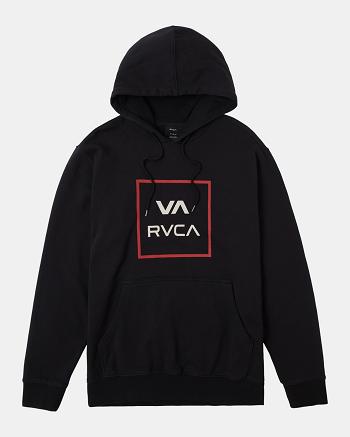 Sudadera Con Capucha Rvca VA All The Way Pullover Hombre Negras | COZDE63184