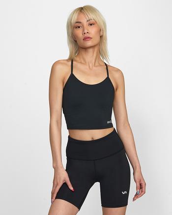 Top Deportivos Rvca Base Tank Mujer Negras | XCOGW33098