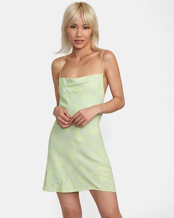 Vestido Rvca Blank Space Sun Mujer Verde | PCOER84569