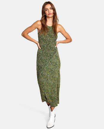 Vestido Rvca Exile Sun Mujer Verde | COZPD30144