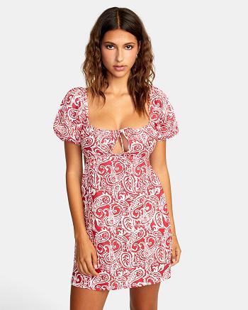 Vestido Rvca Here For It Mujer Rojas | BCOSD32159